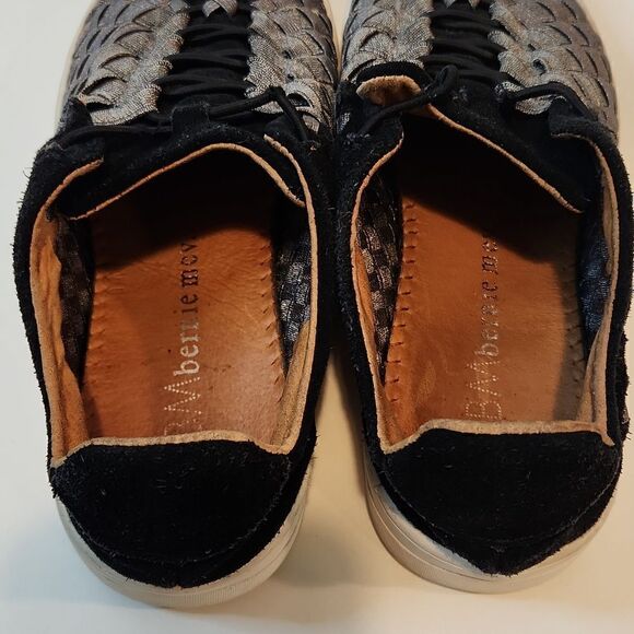 Bernie Mev. Women's Mid Olympia Comfort Sneaker Women's Sz 38 EU 7.5 US EUC NICE - Picture 13 of 15